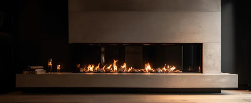 Gas Fireplace Ember Bed Design Services in Collierville, Tennessee