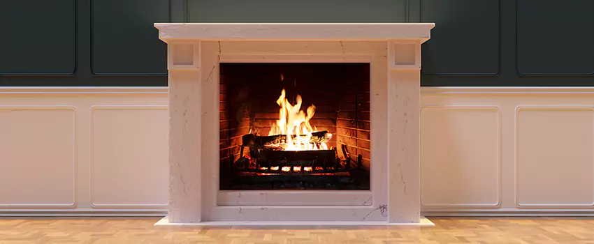 Open Flame Wood-Burning Fireplace Installation Services in Collierville, Tennessee