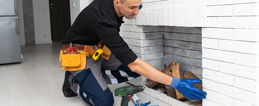 Fireplace Damaged Damper Frame Repair Services in Collierville, Tennessee